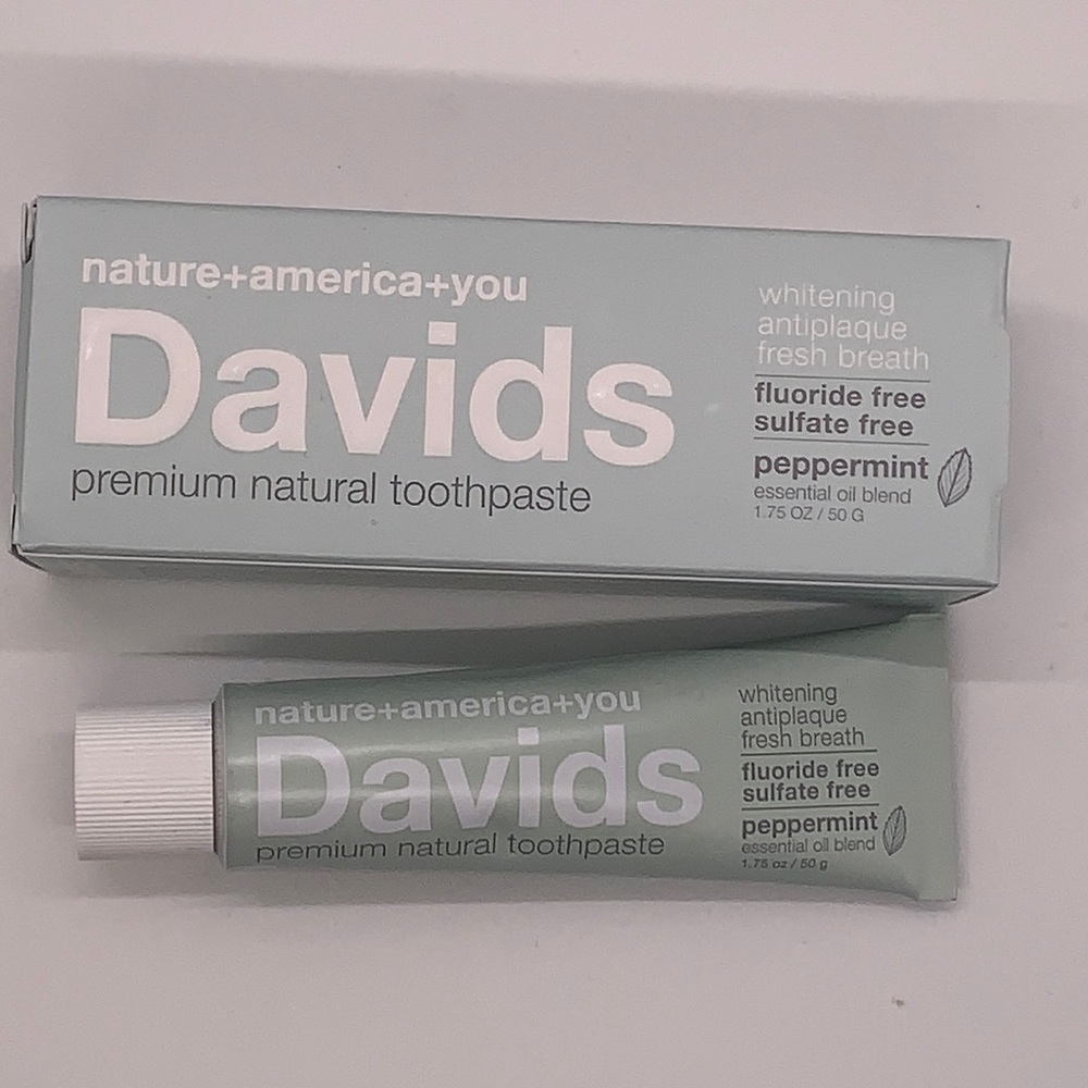 NIB All Natural David’s Premium Natural Toothpaste